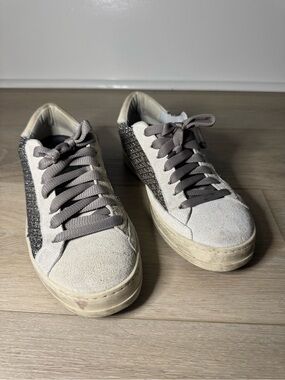 P448 Low-Top Suede Sneakers
